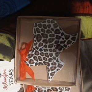 Brand new Texas cheeta orniment